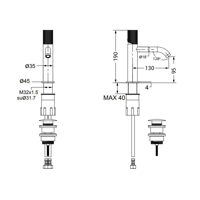 ΜΠΑΤΑΡΙΑ ΝΙΠΤΗΡΟΣ OSO LIGHT GOLD BRUSHED 178309-201