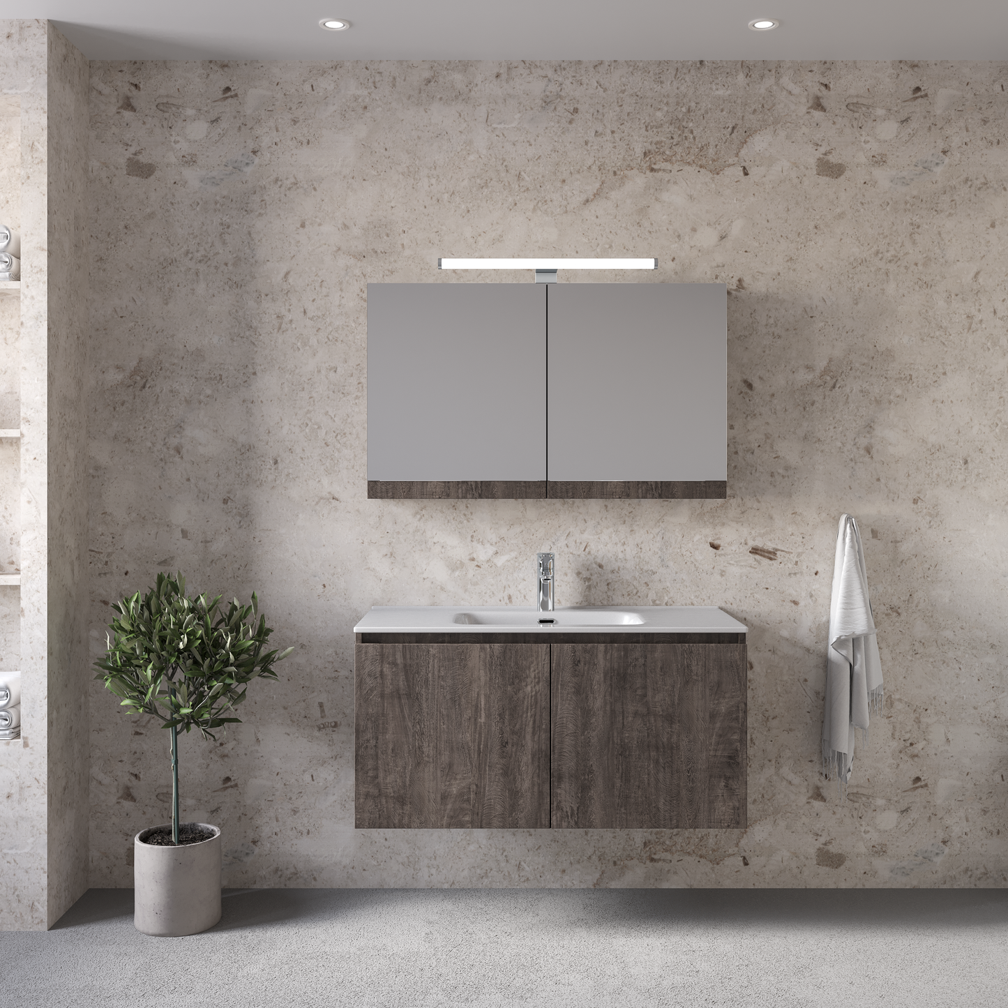 ROYAL BATH MADRID GREY 5MDAGR