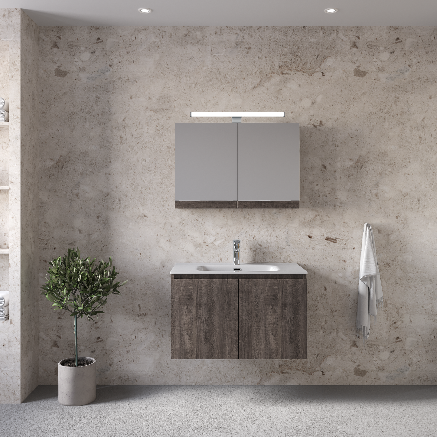 ROYAL BATH MADRID GREY 5MDAGR