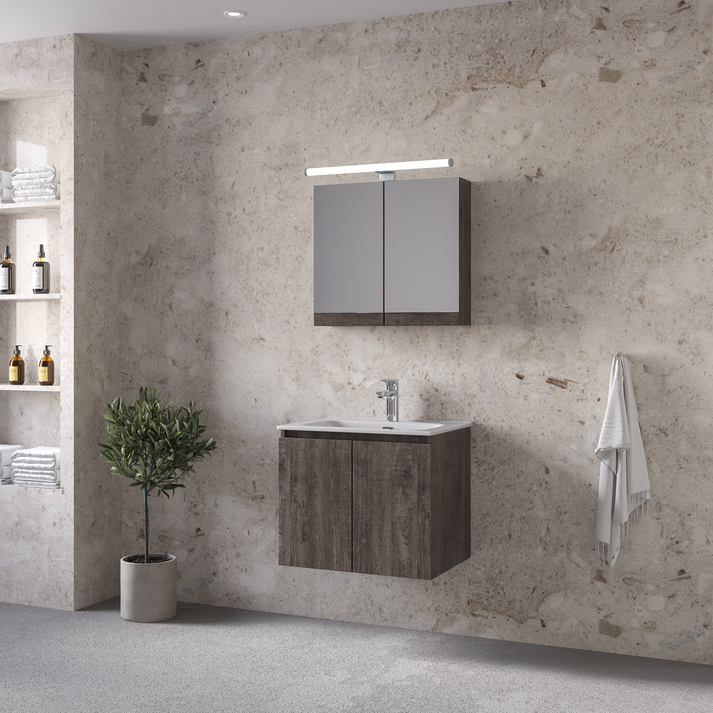 ROYAL BATH MADRID GREY 5MDAGR