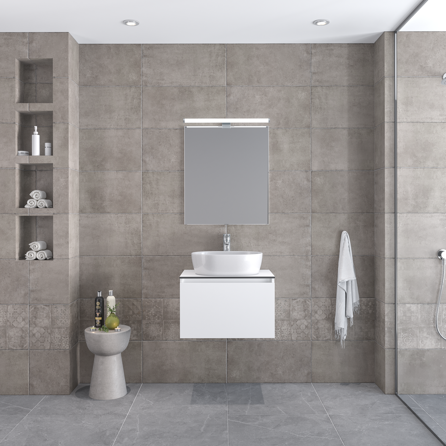 ROYAL BATH SEVILLA WHITE 3SVCSCWH