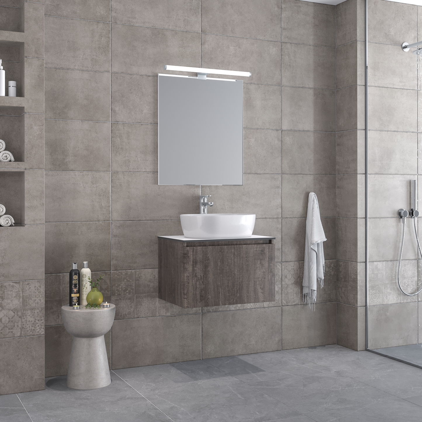 ROYAL BATH SEVILLA GREY 3SVCSCGR