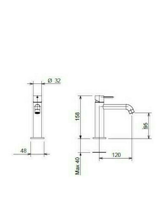 ΜΠΑΤΑΡΙΑ ΝΙΠΤΗΡΟΣ ELLE 316 BLACK BRUSHED 35004-411