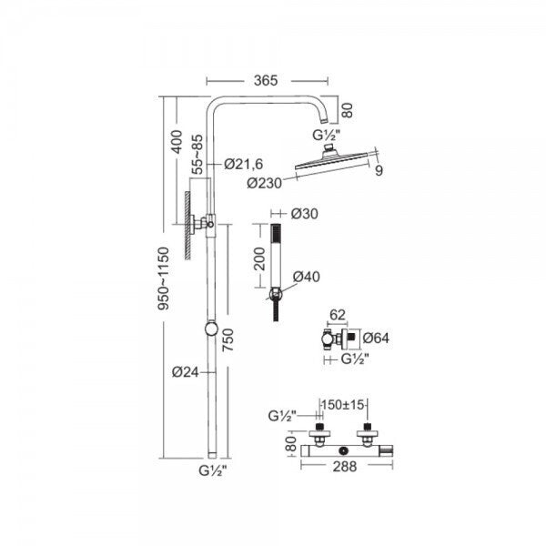ΣΤΗΛΗ ΝΤΟΥΖ OCCO CHROME 720066-100