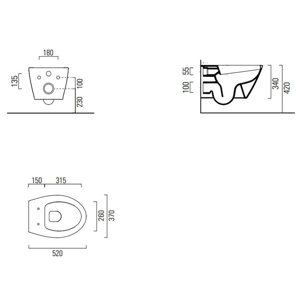 MODO 9816 Swirl 52εκ 981600C-300