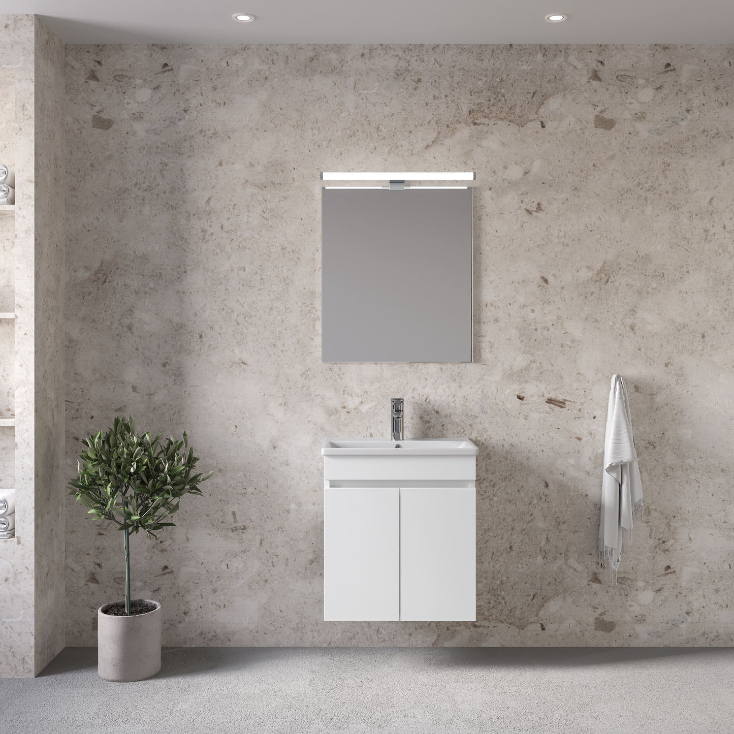 ROYAL BATH VALENCIA WHITE 6VLCWH