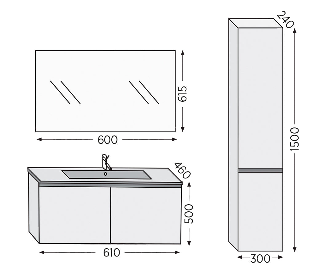 ROYAL BATH MADRID WHITE 5MDCWH