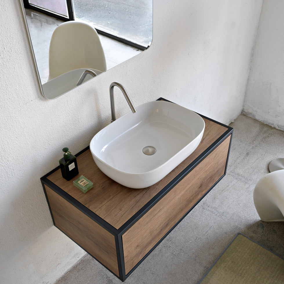 ΕΠΙΤΡΑΠΕΖΙΟΣ ΝΙΠΤΗΡΑΣ GLAM 1804 WHITE 56X39