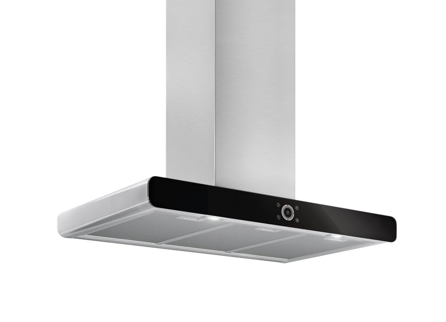 ΑΠΟΡΡΟΦΗΤΗΡΑΣ ΤΟΙΧΟΥ VIRAGGIO 065019901 ΑΝΟΞΕΙΔΩΤΟ & ΜΑΥΡΟ ΓΥΑΛΙ PYRAMIS