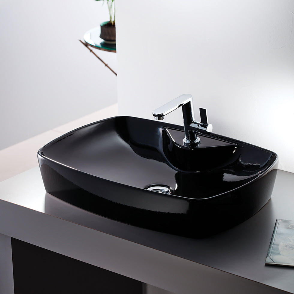 TABLE SINK 1634 60X44 BLACK
