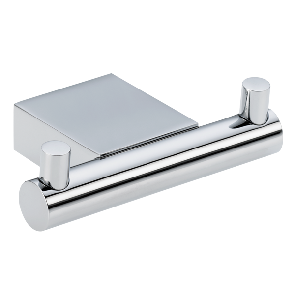DOUBLE HOOK VERDI OMEGA 3001222 CHROME