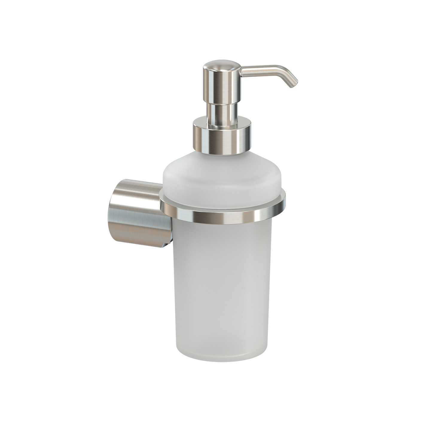 LIQUID SOAP DISPENSER VERDI LAMDA 3010078 NICKEL MATT
