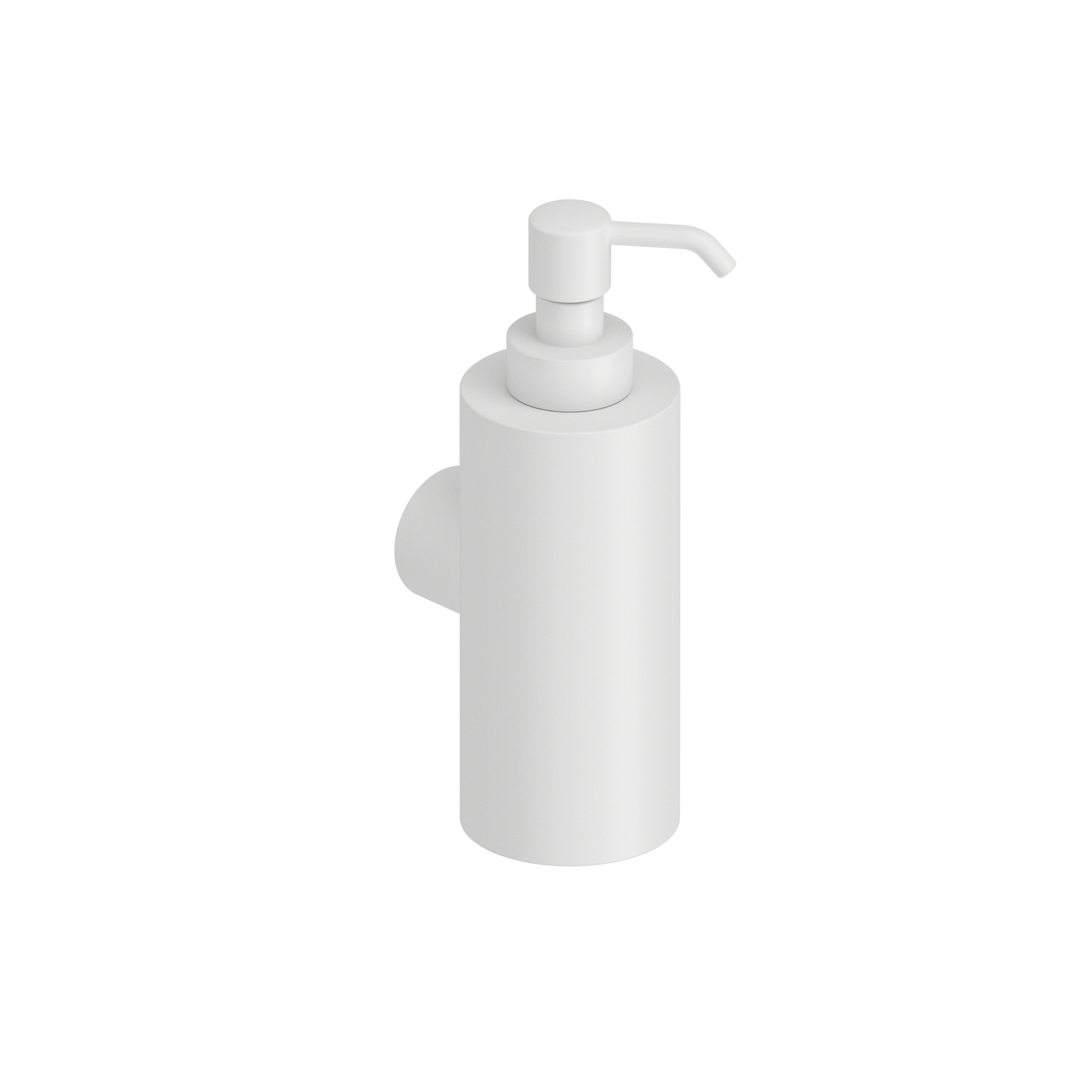 METAL LIQUID SOAP DISPENSER VERDI LAMDA 3011001 WHITE MATT