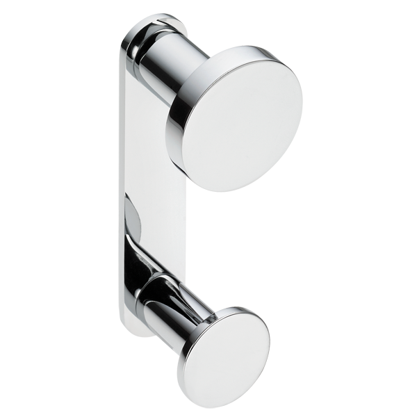 DOUBLE HOOK VERDI LAMDA 3011222 CHROME