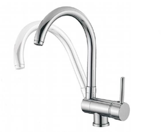 COUNTER SINK FAUCET HIGH INCLINED WINDOW 086788 CHROME