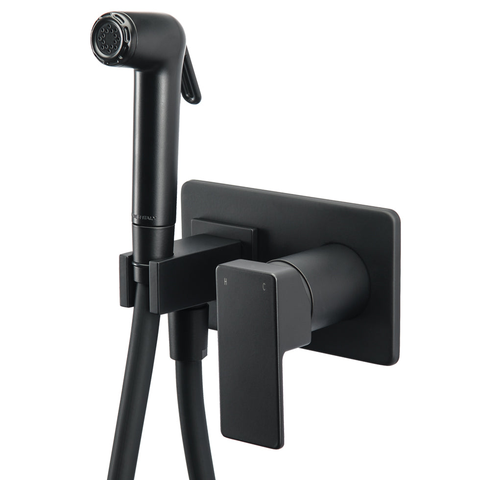 ΕΝΤΟΙΧΙΣΜΕΝΗ ΜΠΑΤΑΡΙΑ ΜΠΑΝΙΟΥ FLUSH MIX 45211-400 BLACK MATT