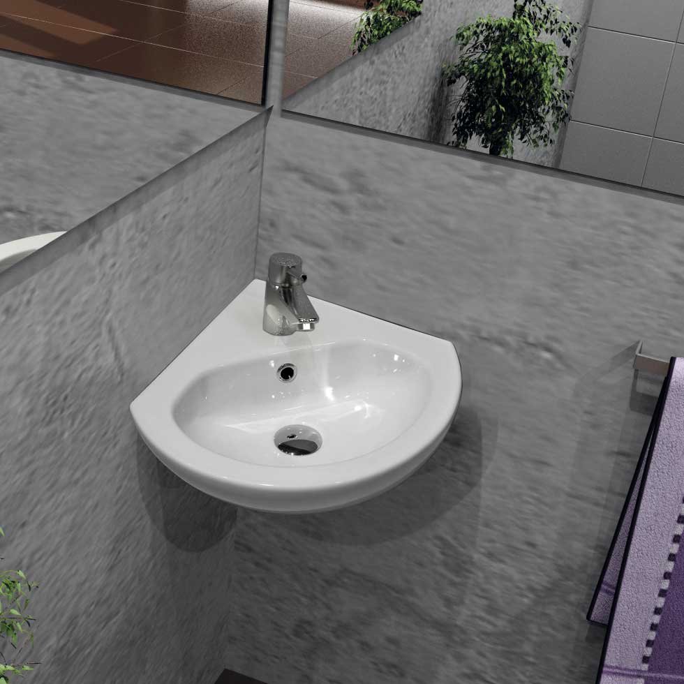 PENDANT WASHBASIN FRIENDLY 6736 38.5X38.5