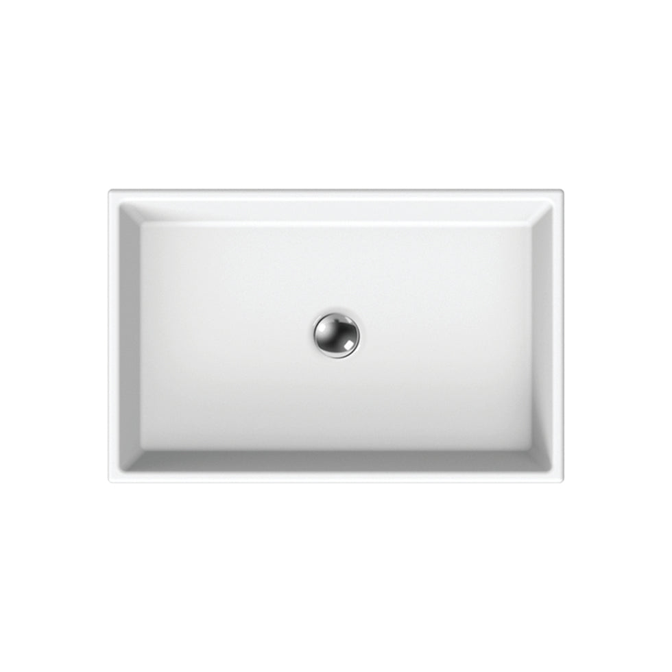 TABLE WASHER THEOREMA 5101 WHITE MATT 60X40