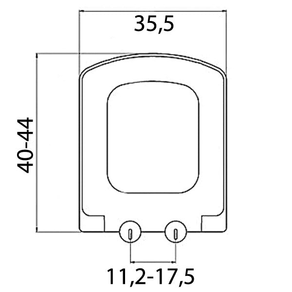 0403 QUADRO SOFT CLOSE ΛΕΥΚΟ ELVIT