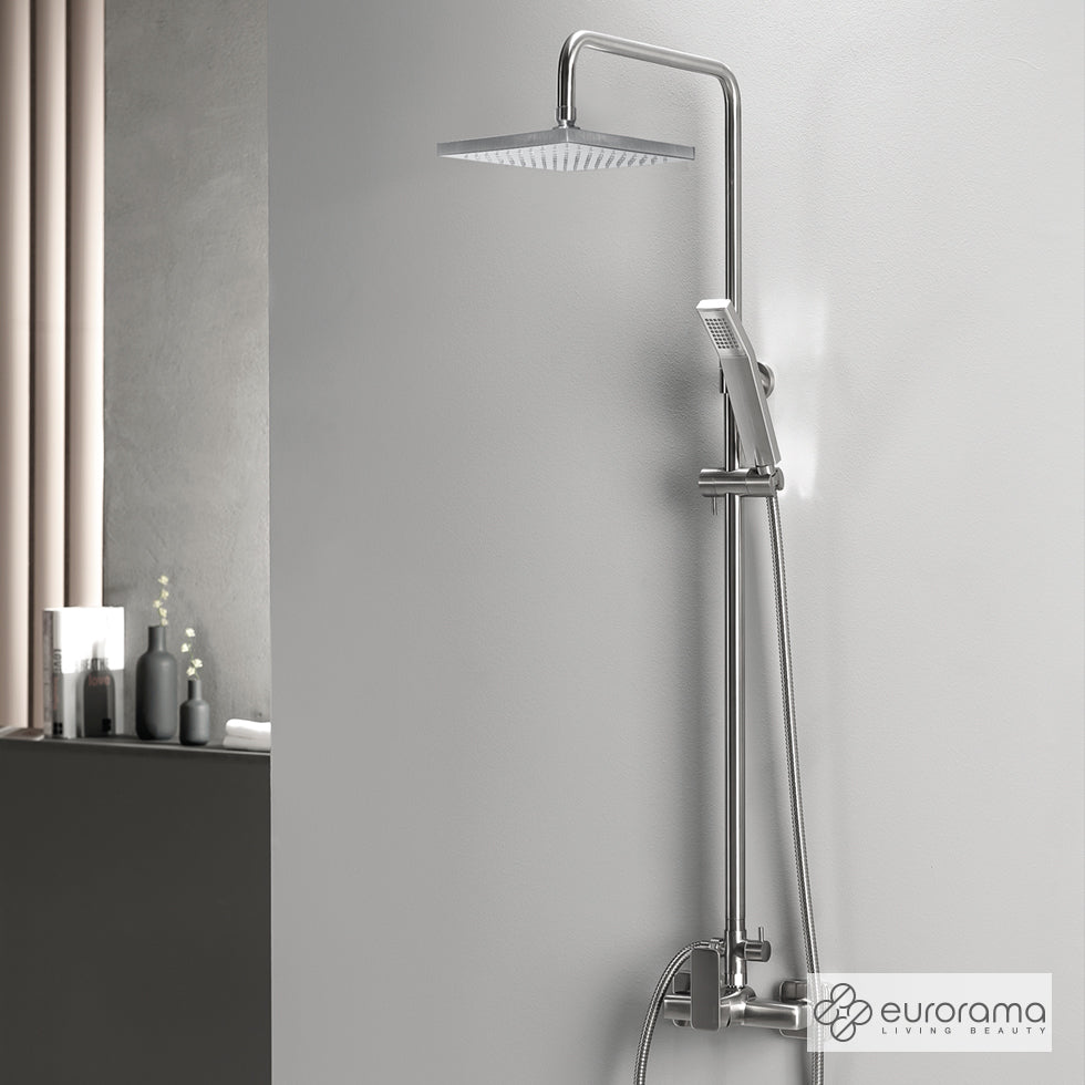 ΣΤΗΛΗ ΝΤΟΥΖ QUADRA INOX FINISH 144065-110