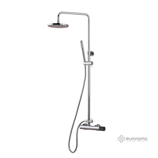 ΜΠΑΤΑΡΙΑ ΝΤΟΥΖΙΕΡΑΣ OSO CHROME 178065-100 (ύψος 76-137εκ)