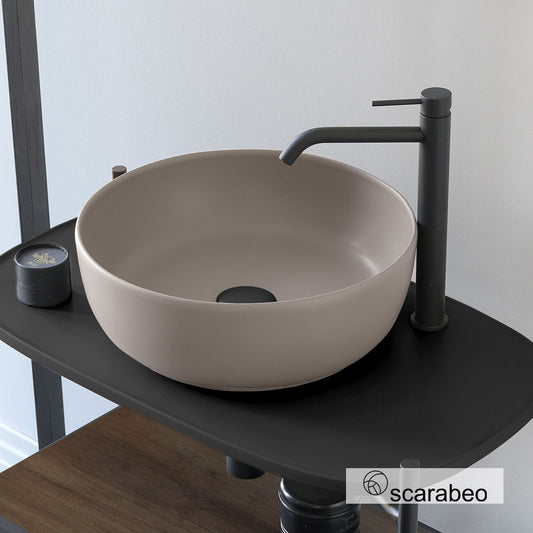 ΕΠΙΤΡΑΠΕΖΙΟΣ ΝΙΠΤΗΡΑΣ GLAM 1807-510 SAND Φ39εκ / Φ33εκ