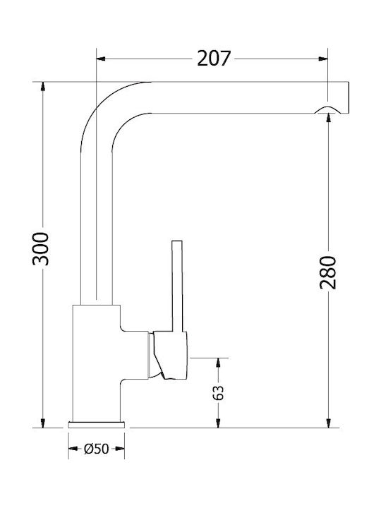 ΜΠΑΤΑΡΙΑ ΠΑΓΚΟΥ ΨΗΛΗ LINE TOTAL WHITE MATT 00-02080/W