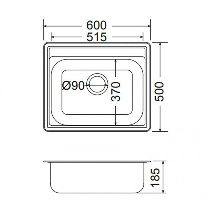 ΝΕΡΟΧΥΤΗΣ VALLEY 25060 ΛΕΙΟΣ & ΣΑΓΡΕ 60X50