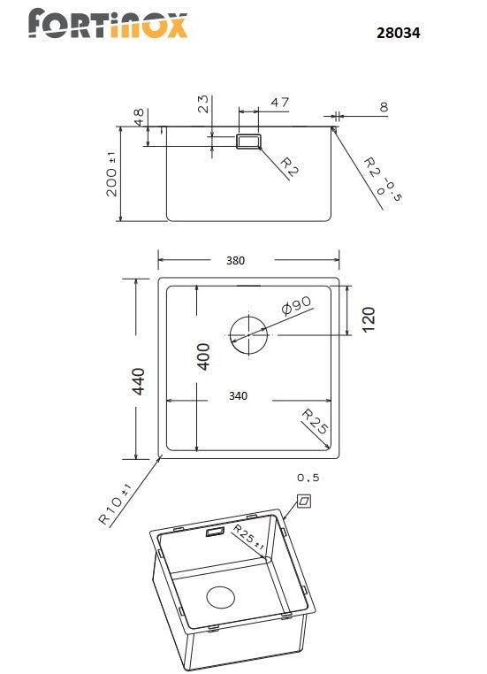 ΝΕΡΟΧΥΤΗΣ SQUADRO SATIN 28034-110
