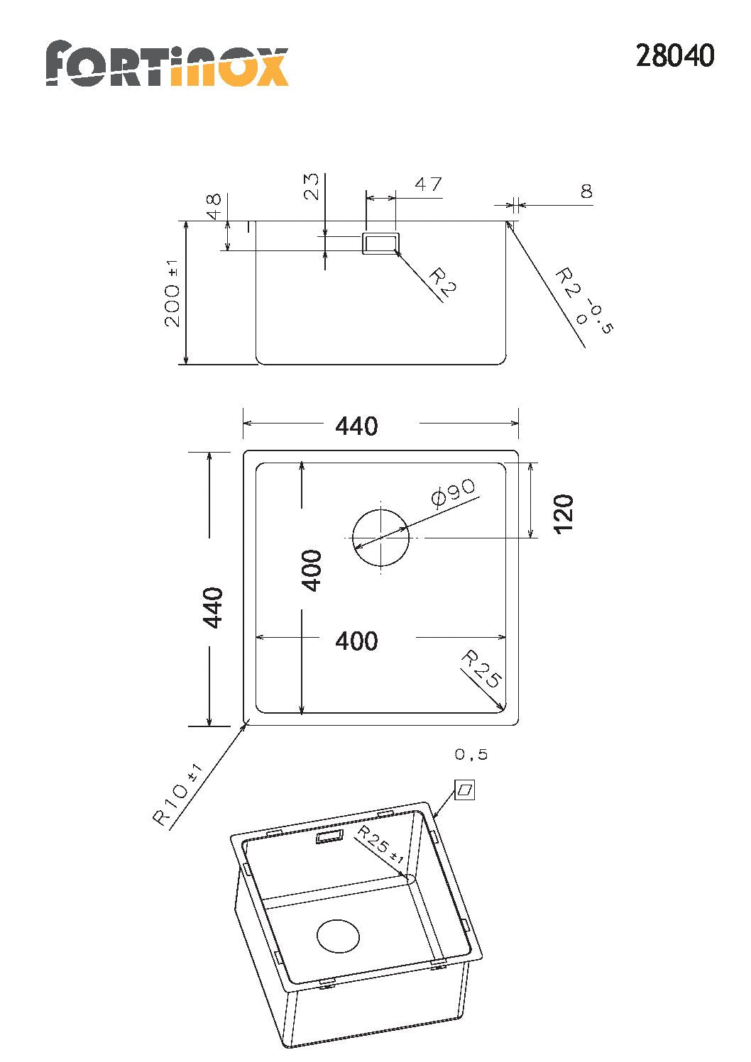 ΝΕΡΟΧΥΤΗΣ SQUADRO SATIN 28040-110