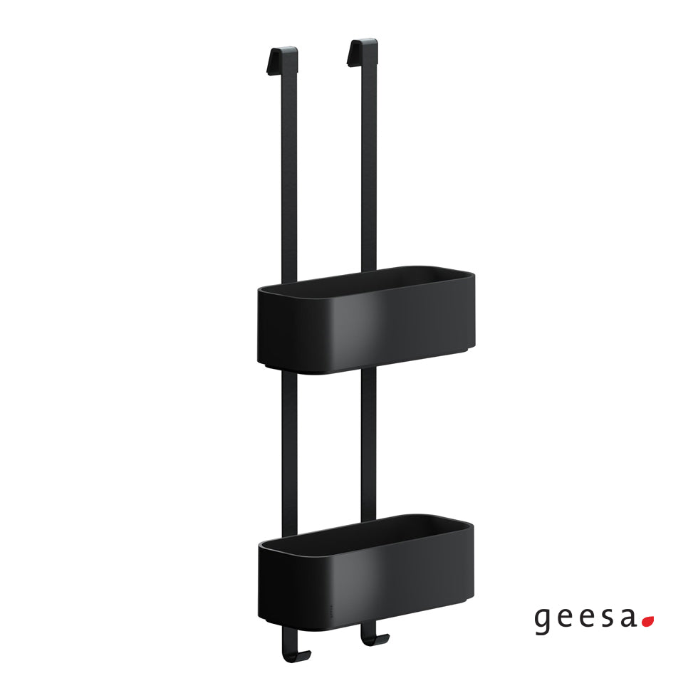 ΜΠΟΥΚΑΛΟΘΗΚΗ ΔΙΠΛΗ 25x11,5 - H65 εκ. FRAME GEESA BLACK MATT