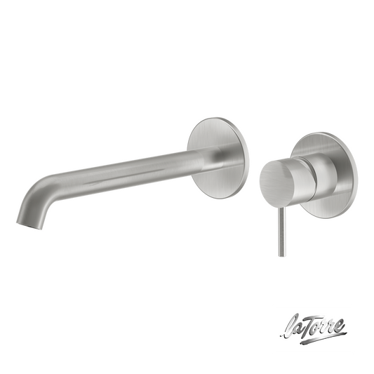 ΜΠΑΤΑΡΙΑ ΝΙΠΤΗΡΟΣ ΕΝΤΟΙΧΙΣΜΟΥ 2 ΟΠΩΝ ELLE 316 INOX BRUSHED 35032-111