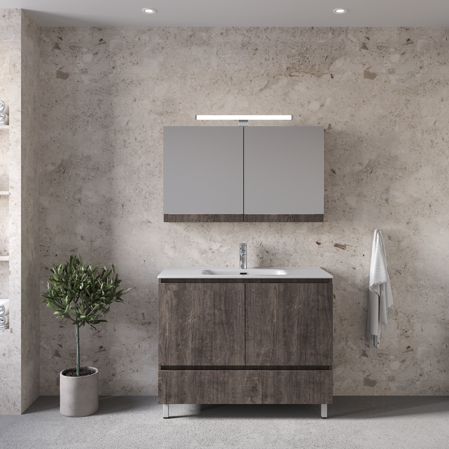 ROYAL BATH MALAGA GREY 72MLAGR