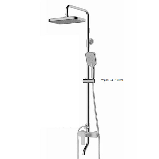 ΣΤΗΛΗ ΝΤΟΥΣ ATENA INOX