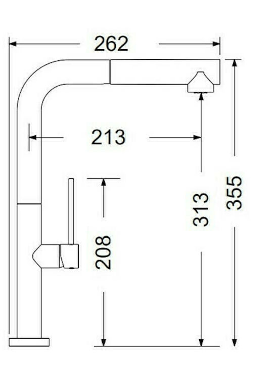 ΜΠΑΤΑΡΙΑ ΝΕΡΟΧΥΤΗ TOZO 48580-221 ANTIQUE BRASS