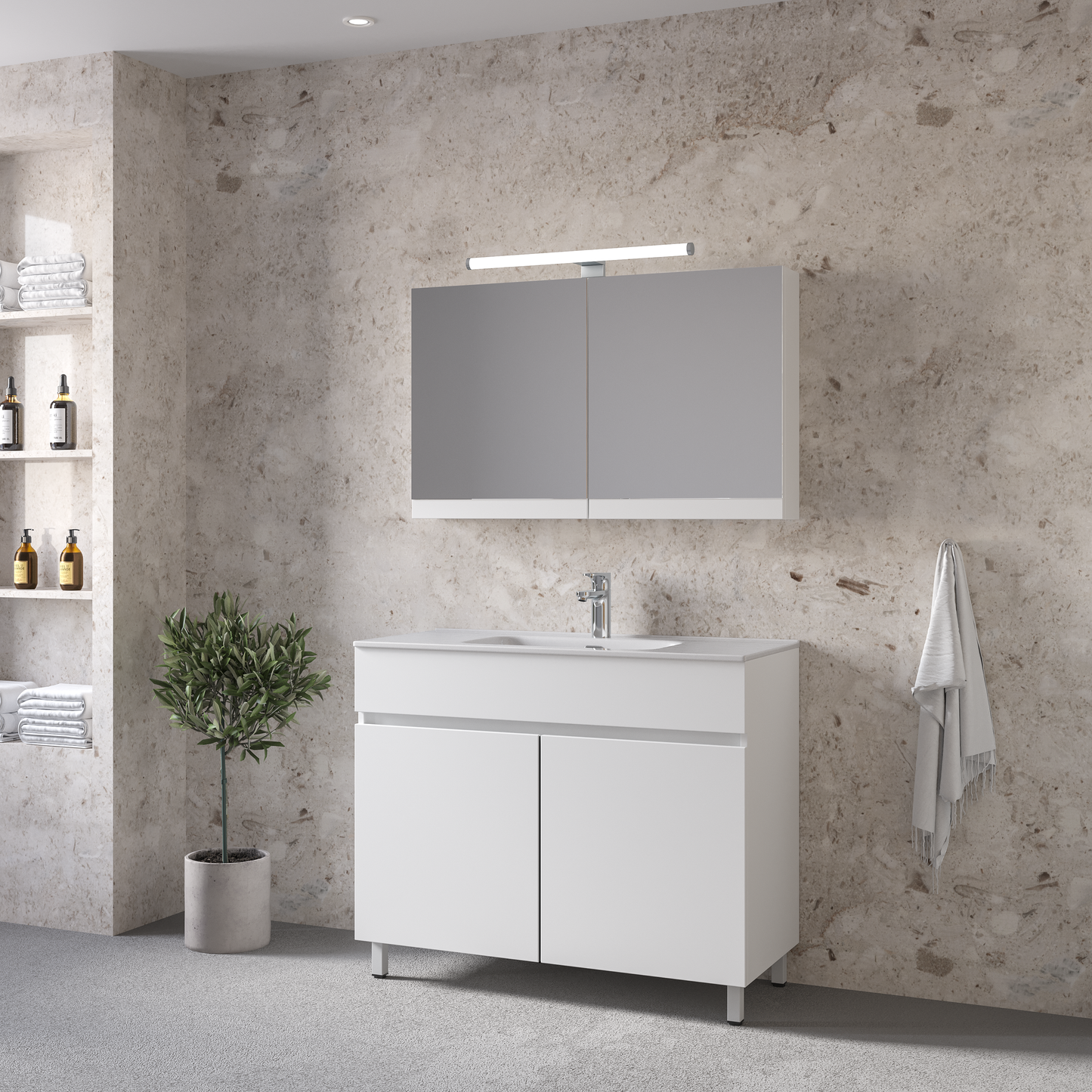 ROYAL BATH TOLEDO  WHITE 7TLAWH