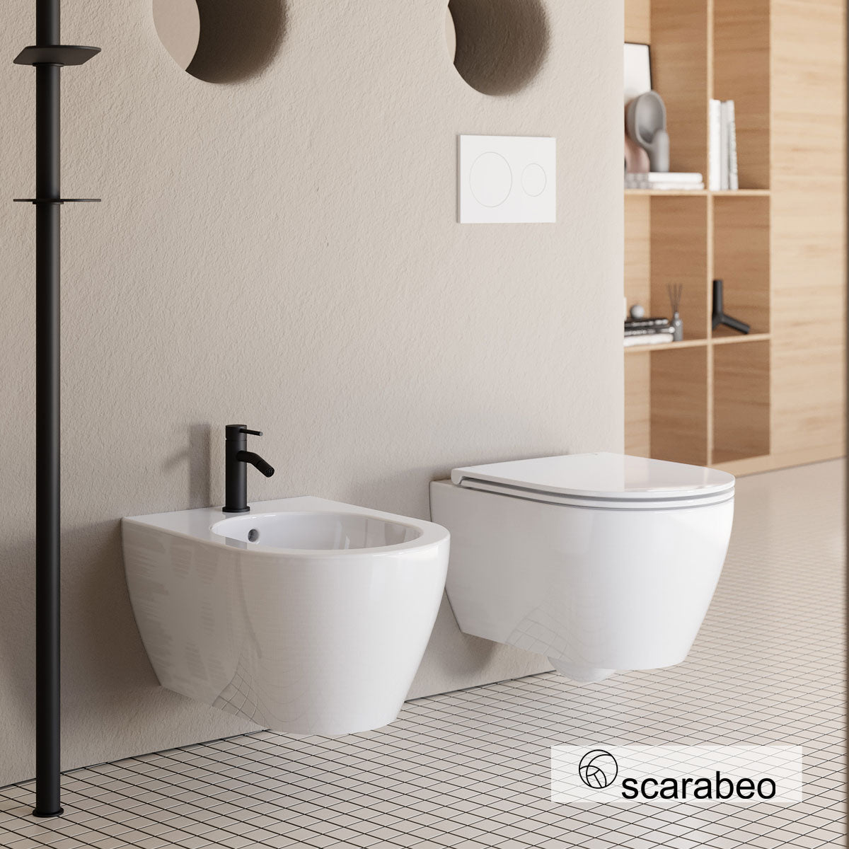 Moon CleanFlush® 552000SC-300 WHITE 50.5εκ