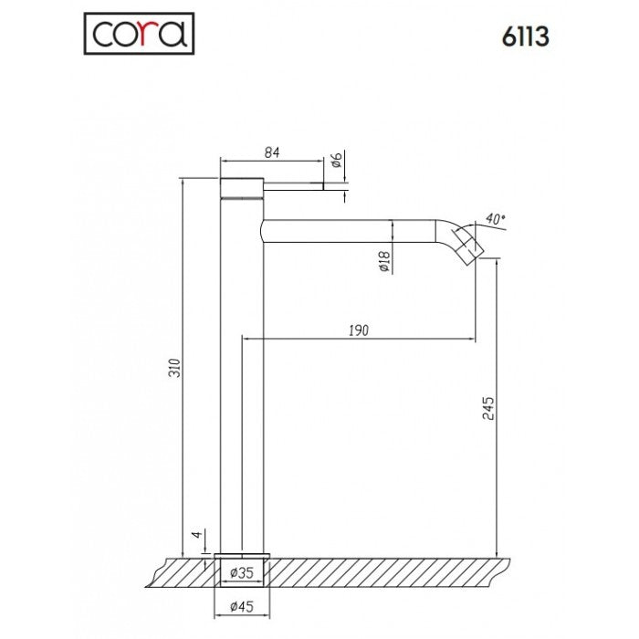 ΜΠΑΤΑΡΙΑ ΝΙΠΤΗΡΟΣ COSMO 316L  INOX BRUSHED 6113-111