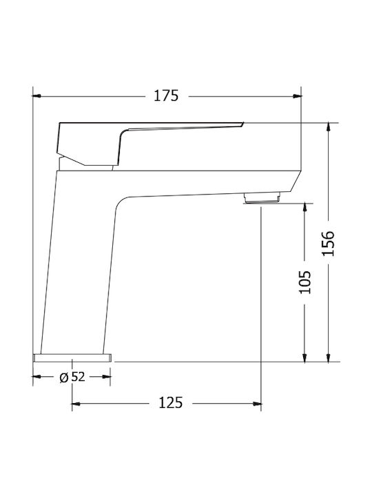 ΜΠΑΤΑΡΙΑ ΝΙΠΤΗΡΟΣ PIETRA CHROME 00-08001