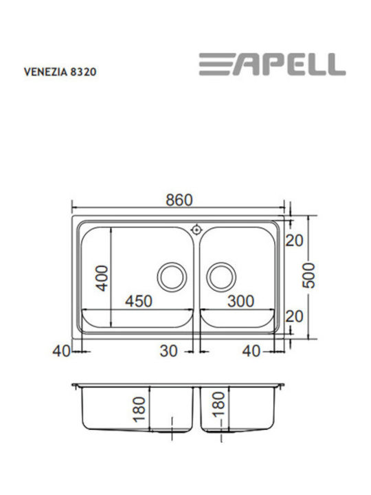 SINK 8320-xxx 