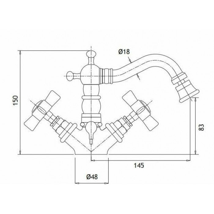 ΜΠΑΤΑΡΙΑ ΜΠΙΝΤΕ PRINCETON CHROME 844-100