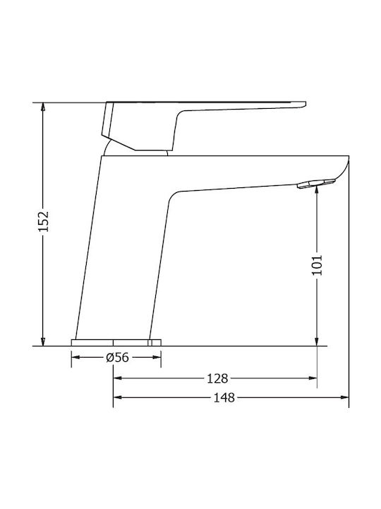 ΜΠΑΤΑΡΙΑ ΝΙΠΤΗΡΟΣ LEONA CHROME 00-09001