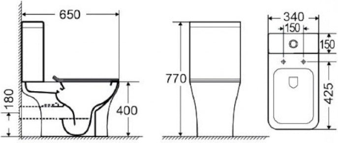 DELIA DL 120-SDL 120 RIMLESS Χ.Π. 65εκ