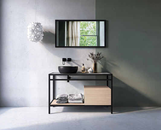 Bathroom furniture Zebis Ferro 120 