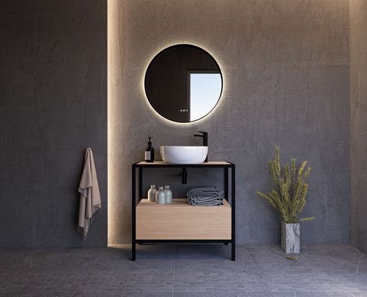 Bathroom furniture Zebis Ferro 080 