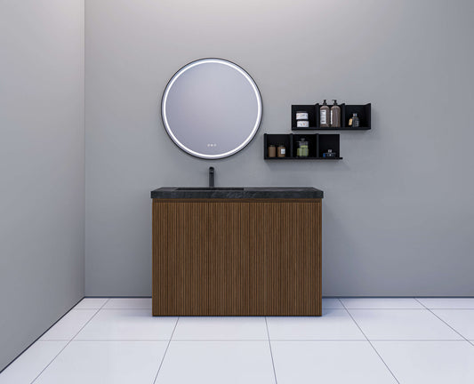 Bathroom furniture Zebis Floor 130 