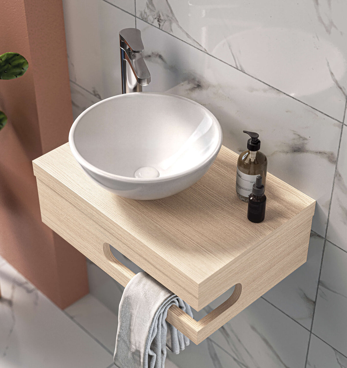 Bathroom furniture Zebis Mini 045 