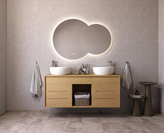 Bathroom Furniture Natural 130 