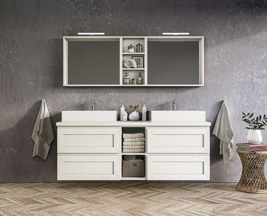 Bathroom furniture Zebis Rovere Rustic 170 