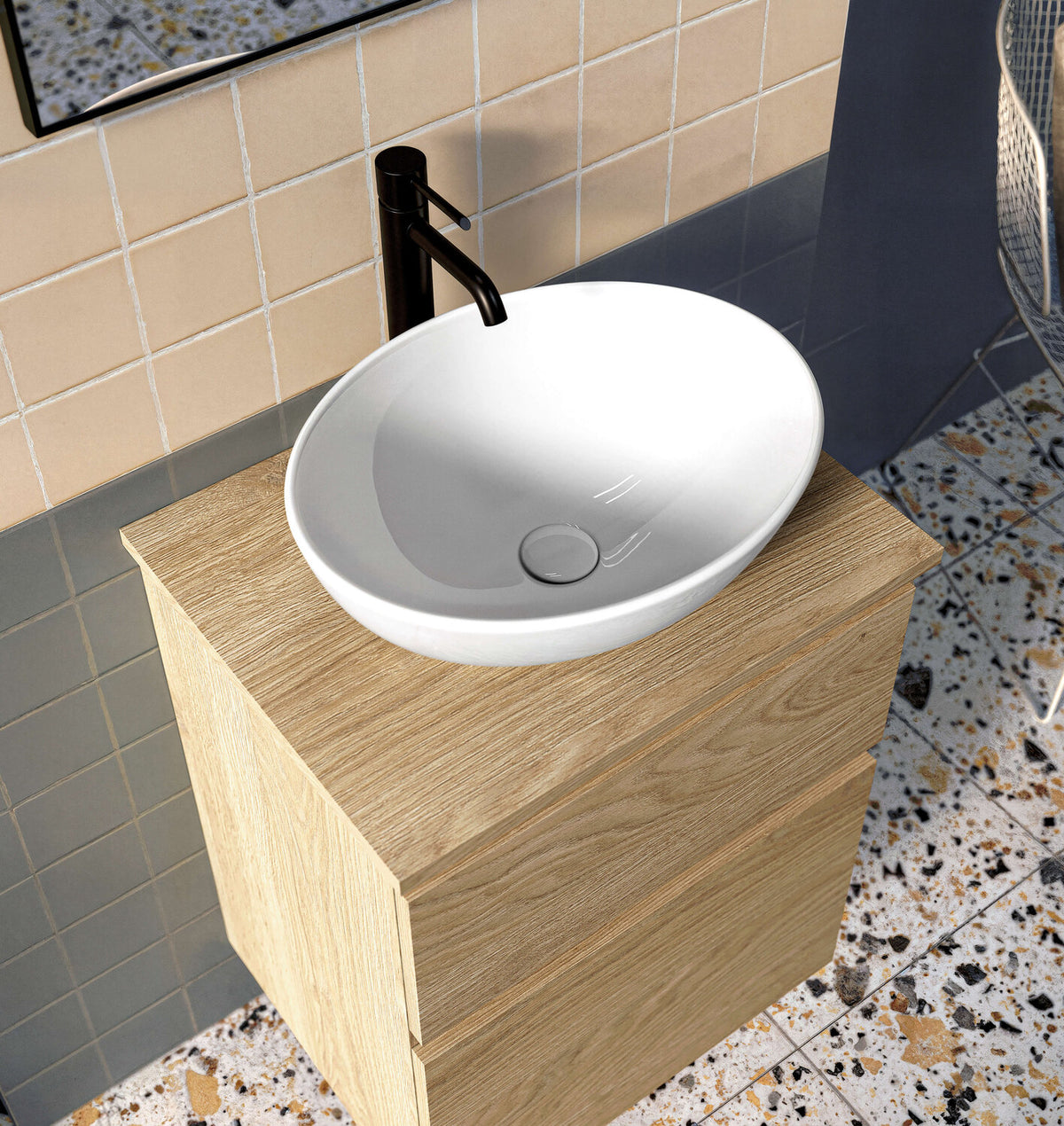Bathroom furniture Zebis Smile 050ME 